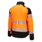 PW3 Hi-Vis Női Hybrid Baffle kabát