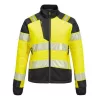 PW3 Hi-Vis Női Hybrid Baffle kabát