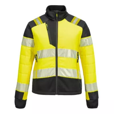 PW3 Hi-Vis Női Hybrid Baffle kabát