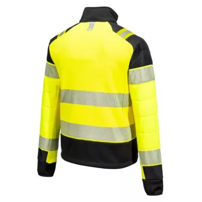 PW3 Hi-Vis Női Hybrid Baffle kabát