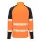 PW3 Hi-Vis 1/4 cipzáras hosszú ujjú póló