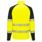 PW3 Hi-Vis 1/4 cipzáras hosszú ujjú póló