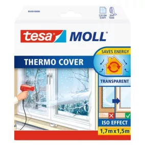   Ablakszigetelő fólia, 1,5 m x 1,7 m, TESA "tesamoll®"