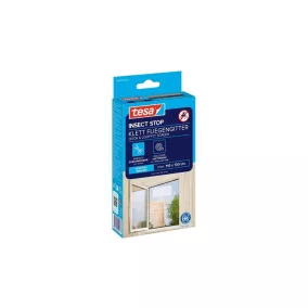   Szúnyogháló, ablakra, tépőzáras, 1,1 x 1,3 m, TESA® "Insect Stop", fehér