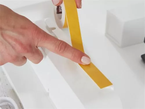 Ragasztószalag, kétoldalas, beltéri, 19 mm x 5 m, TESA "Powerbond"