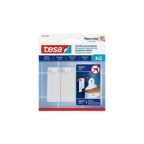   Akasztószög, öntapadó, TESA "Powerstrips®", sima felületre