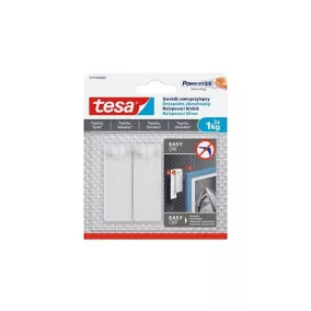  Akasztószög, öntapadós, TESA "Powerstrips®", érzékeny felületre