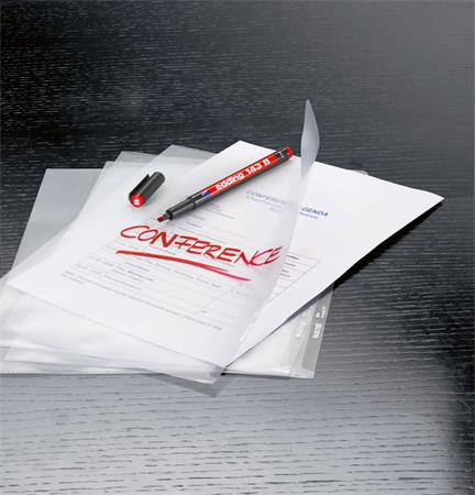 Alkoholos marker, OHP, 1 mm, EDDING "143 B", kék