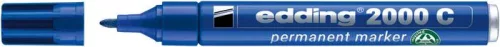 Alkoholos marker, 1,5-3 mm, kúpos, EDDING "2000", kék