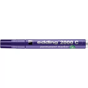   Alkoholos marker, 1,5-3 mm, kúpos, EDDING "2000", lila
