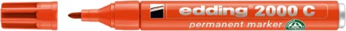 Alkoholos marker, 1,5-3 mm, kúpos, EDDING "2000", narancssárga