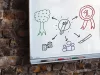 Tábla- és flipchart marker, 1-3 mm, kúpos, EDDING "250", fekete
