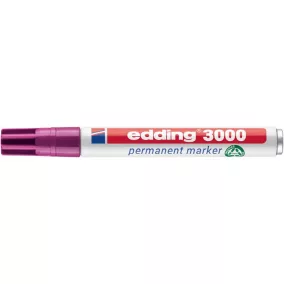   Alkoholos marker, 1,5-3 mm, kúpos, EDDING "3000", rózsaszín