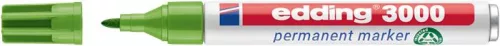 Alkoholos marker, 1,5-3 mm, kúpos, EDDING "3000", világoszöld