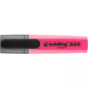 Szövegkiemelő, 2-5 mm, EDDING "345", rózsaszín