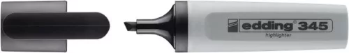Szövegkiemelő, 2-5 mm, EDDING "345", szürke