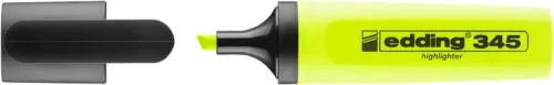 Szövegkiemelő, 2-5 mm, EDDING "345", sárga