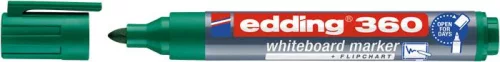Tábla- és flipchart marker, 1,5-3 mm, kúpos, EDDING "360", zöld
