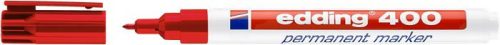 Alkoholos marker, 1 mm, EDDING "400", piros