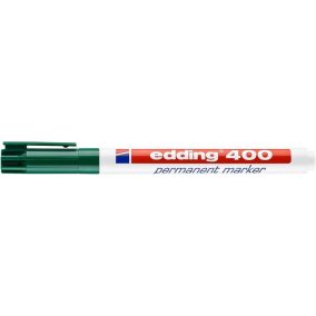 Alkoholos marker, 1 mm, EDDING "400", zöld