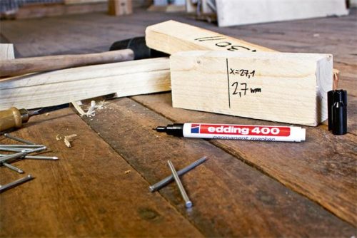 Alkoholos marker, 1 mm, EDDING "400", zöld