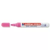 Krétamarker, 2-3 mm, vágott, EDDING "4095", neon rózsaszín