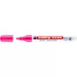   Krétamarker, 2-3 mm, vágott, EDDING "4095", neon rózsaszín