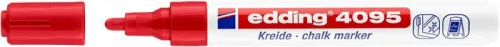 Krétamarker, 2-3 mm, kúpos, EDDING "4095", piros