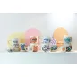   Ecsetirón készlet, porcelánra, EDDING "4200 Cool color", 6 különböző szín