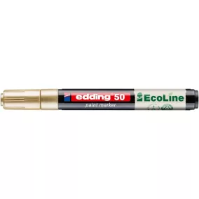 Lakkmarker, 2-3 mm, EDDING "50", arany