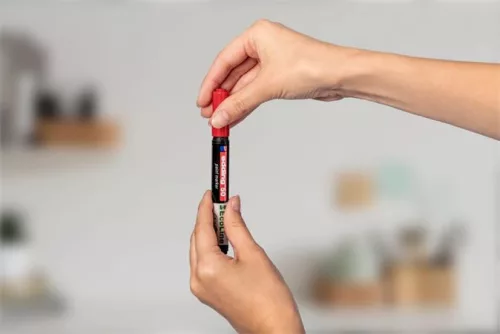 Lakkmarker, 2-3 mm, EDDING "50", ezüst