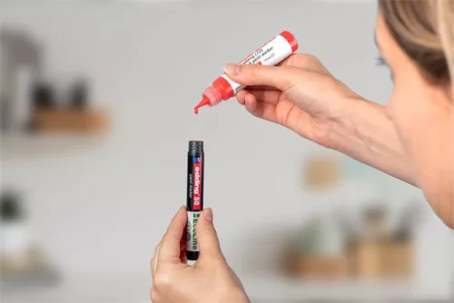 Lakkmarker, 2-3 mm, EDDING "50", fehér
