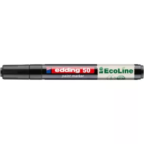 Lakkmarker, 2-3 mm, EDDING "50", fekete