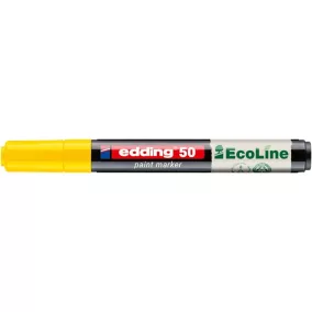 Lakkmarker, 2-3 mm, EDDING "50", sárga
