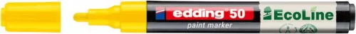 Lakkmarker, 2-3 mm, EDDING "50", sárga