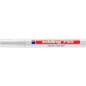Lakkmarker, 2-4 mm, EDDING "750", fehér