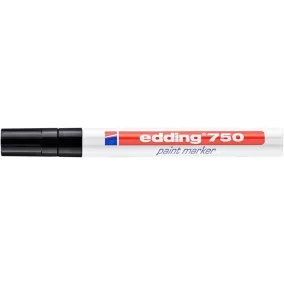Lakkmarker, 2-4 mm, EDDING "750", fekete