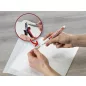 Lakkmarker, 2-4 mm, EDDING "750", piros