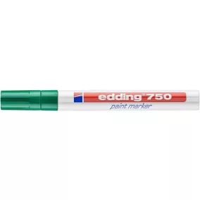 Lakkmarker, 2-4 mm, EDDING "750", zöld