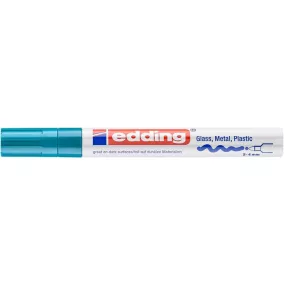 Lakkmarker, 2-4 mm, EDDING "750", világoskék
