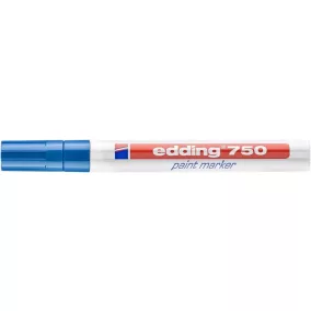 Lakkmarker, 2-4 mm, EDDING "750", sötétkék