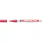 Lakkmarker, 1-2 mm, EDDING "751", piros