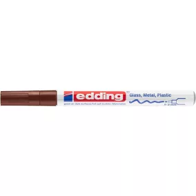 Lakkmarker, 1-2 mm, EDDING "751", barna