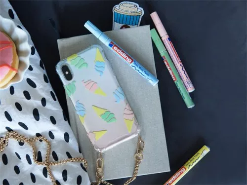 Lakkmarker, 1-2 mm, EDDING "751", világoskék