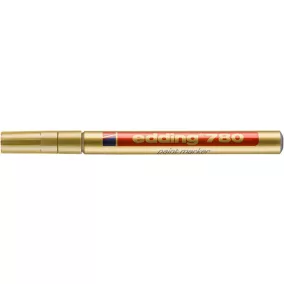 Lakkmarker, 0,8 mm, EDDING "780", arany