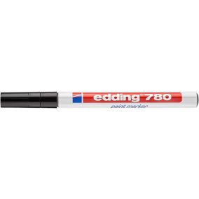 Lakkmarker, 0,8 mm, EDDING "780", fekete