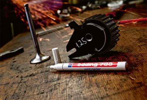 Lakkmarker, 0,8 mm, EDDING "780", fekete