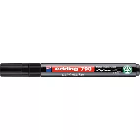 Lakkmarker, 2-3 mm, PCR, EDDING "790", fekete