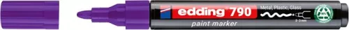 Lakkmarker, 2-3 mm, PCR, EDDING "790", lila