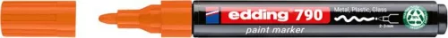 Lakkmarker, 2-3 mm, PCR, EDDING "790", narancs